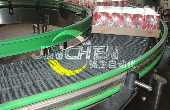 滚珠式输送线在输送饮料